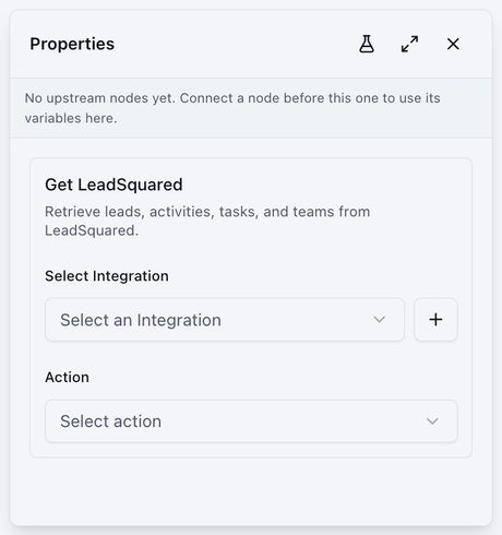 LeadSquared Get settings