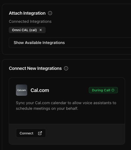 Cal.com Integration